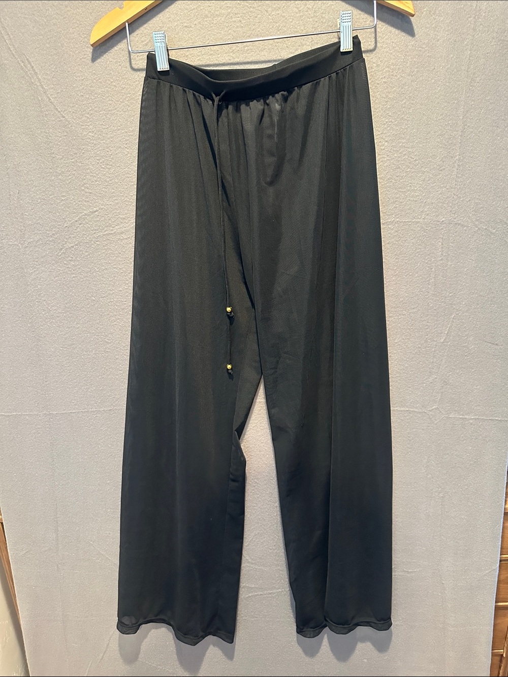 TiniBikini Black Lightweight Swim Coverup Pants
